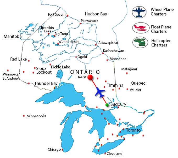 Webequie Helicopter Charter Flights